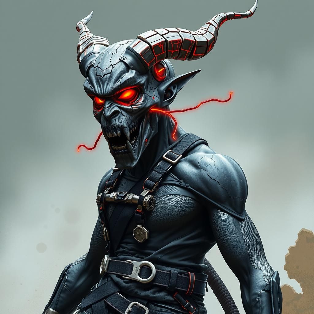 Corrupted Techno-Demon