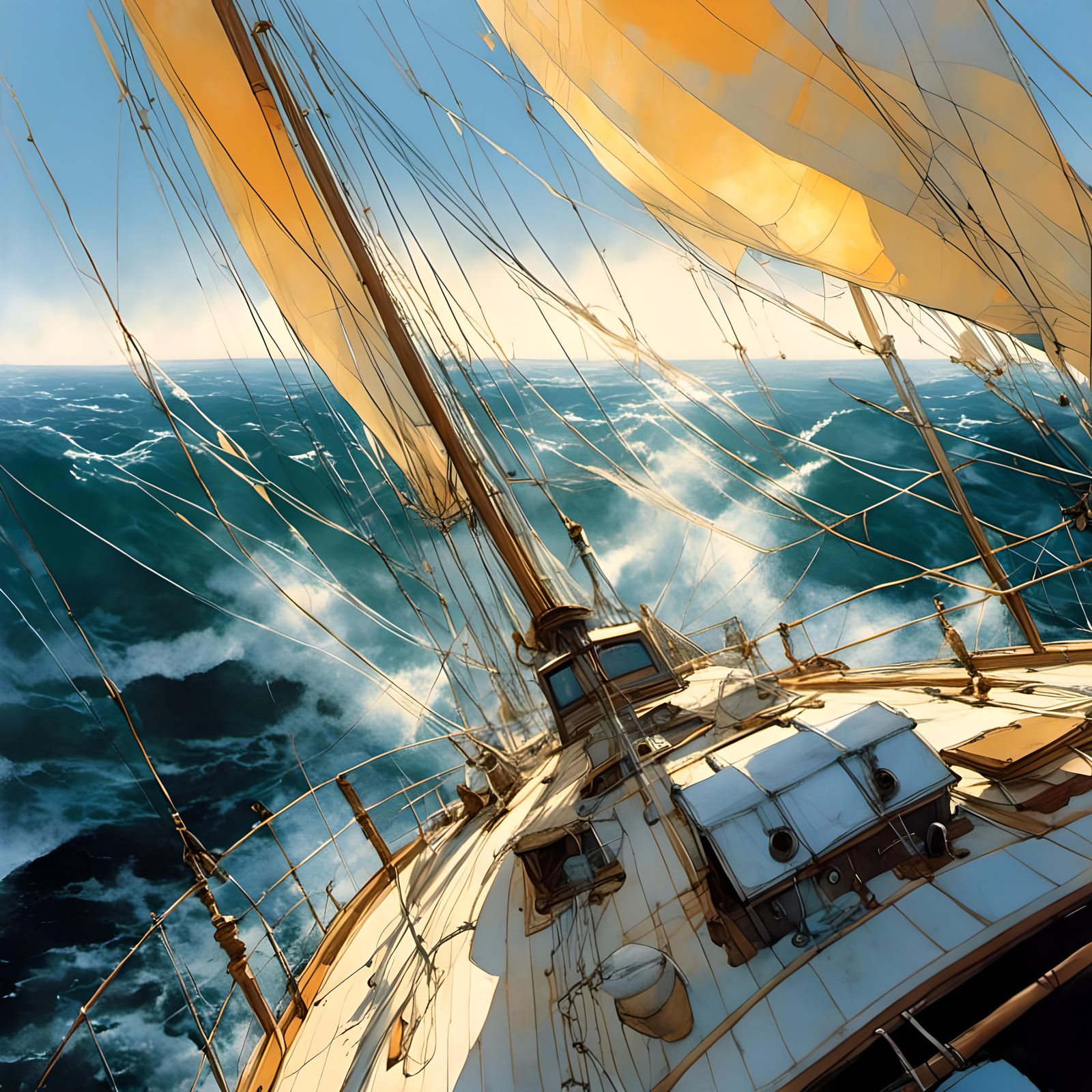 The Marabel feels the spirit of the Southern Ocean down belo...