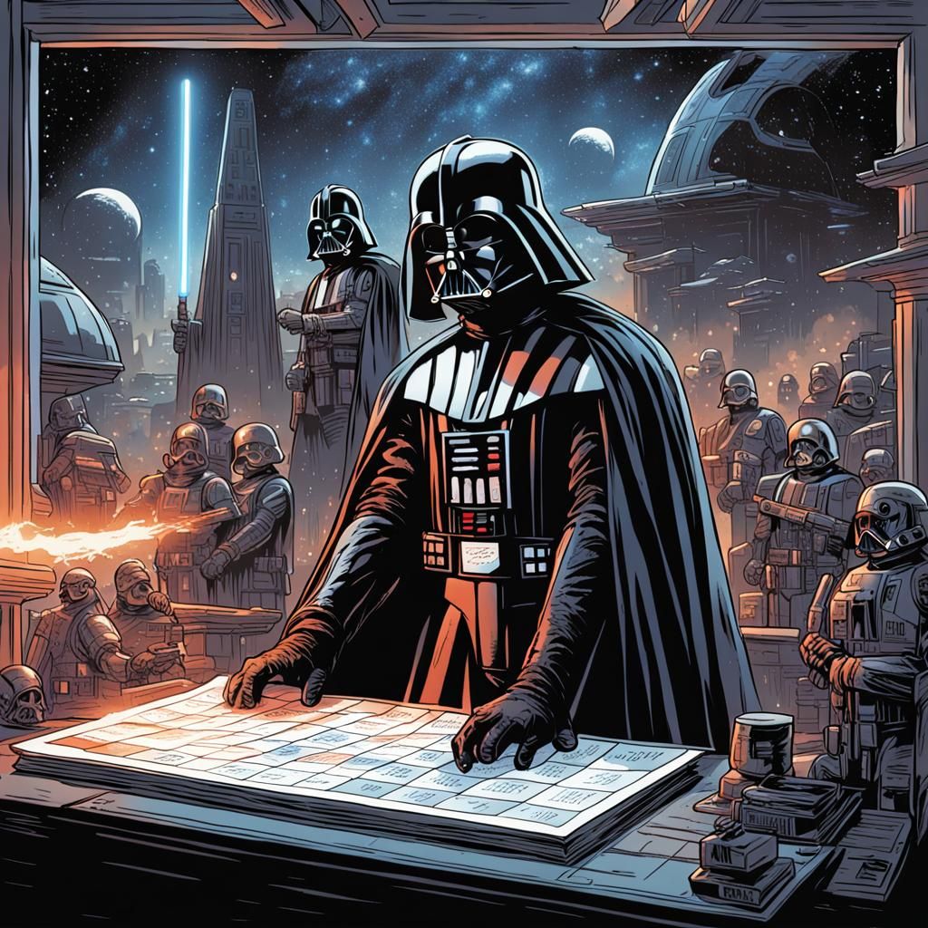 Darth Vader and May the 4th, Comic Art