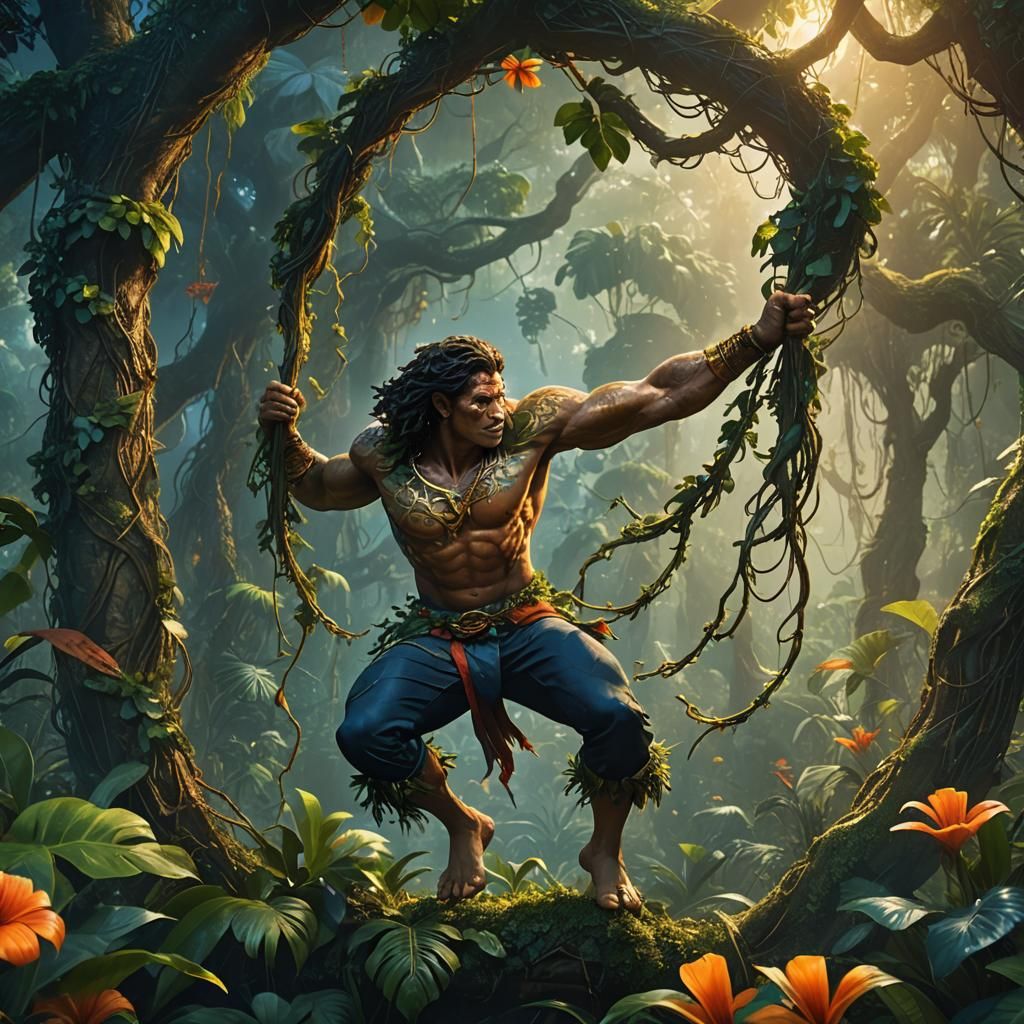 George of the Jungle: Fantasy Concept Art