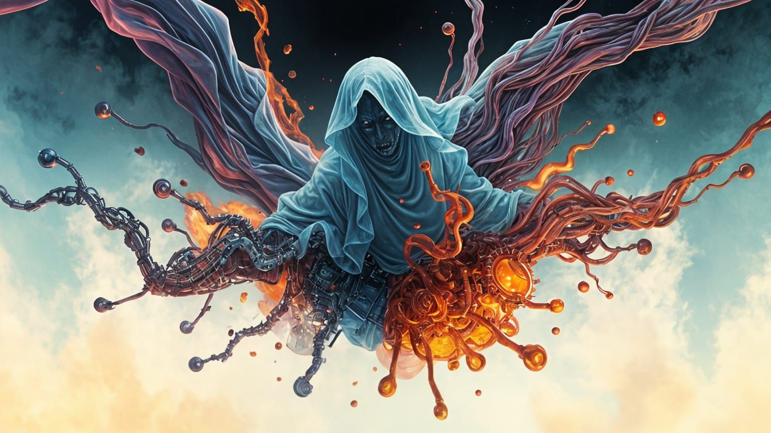 Ethereal Spirit in Modern Surrealism