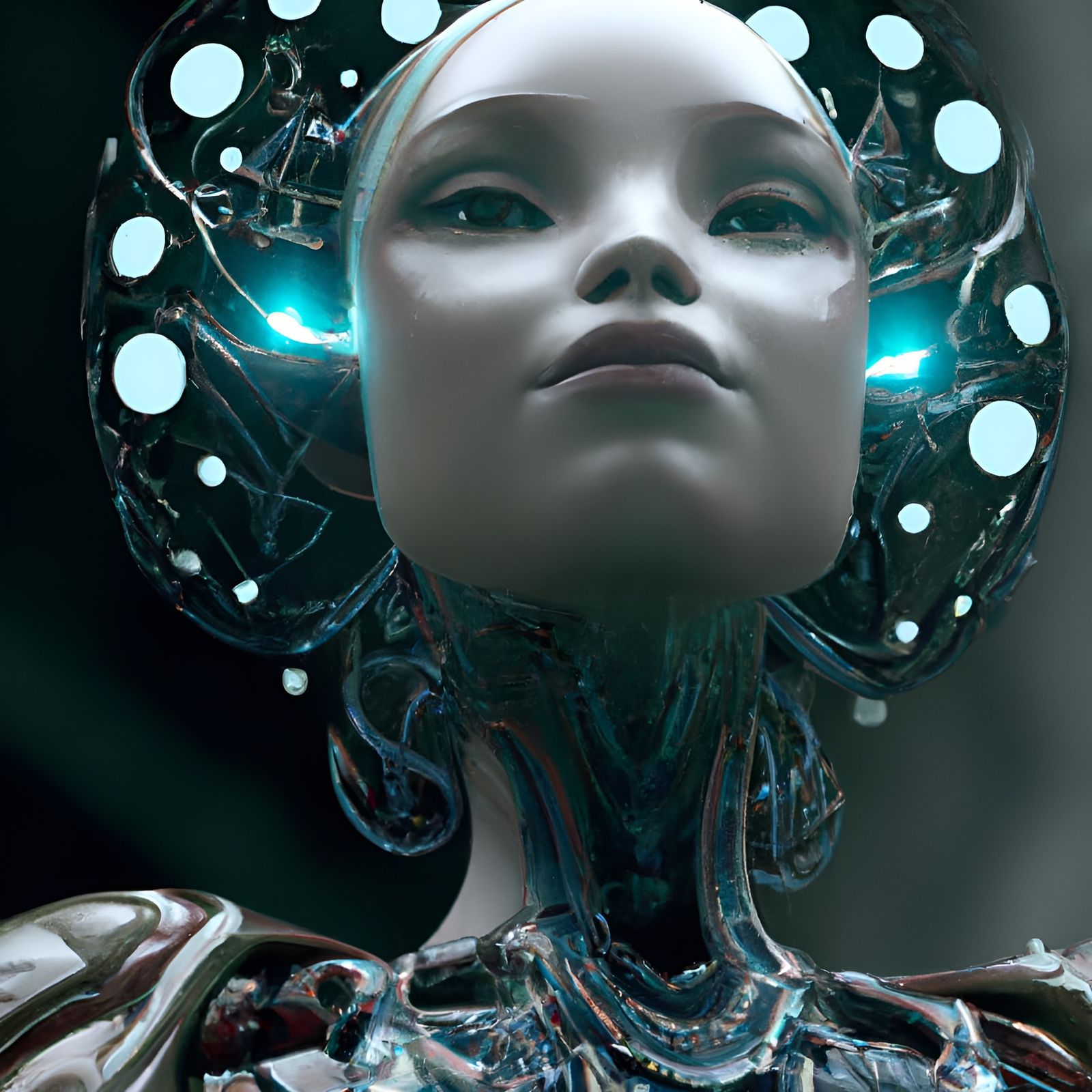 Beautiful and Strange Alien Entity in 4K