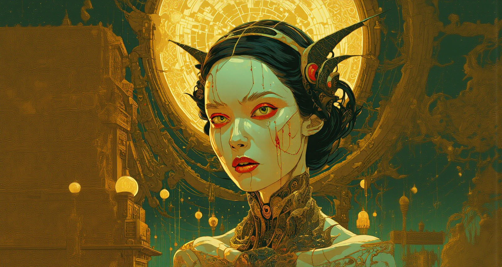 Futuristic Vampire: Savagery in Science Fiction Style