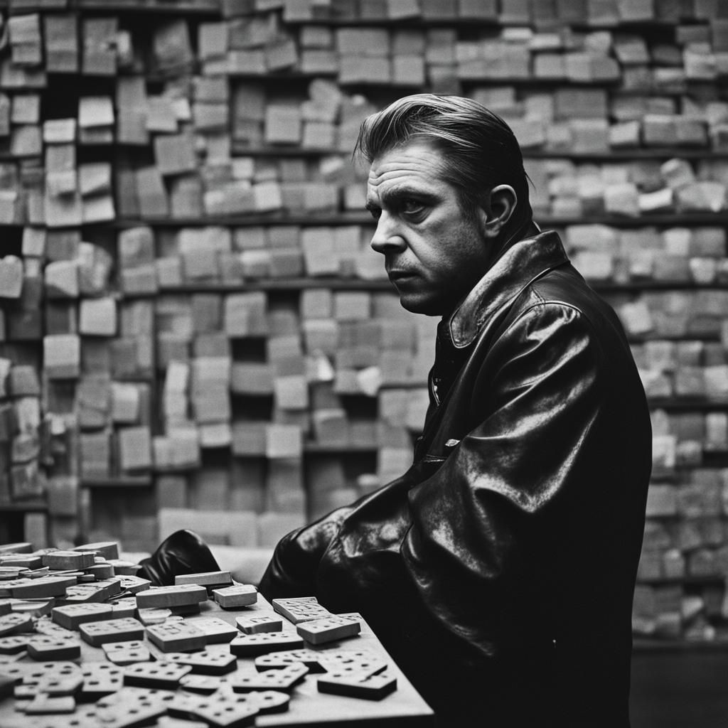 Grotesque Portrait in Francis Bacon Style