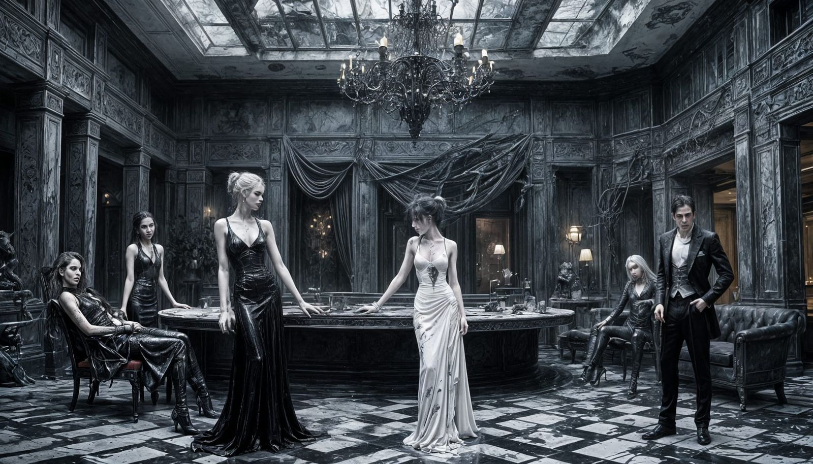 Vampires Unite in Abandoned Art-Deco Splendor