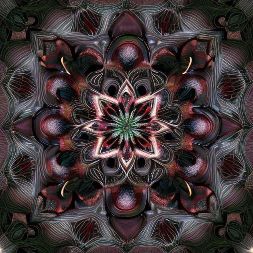 Silent Hill Inspired Dark Fantasy Horror with Flowers