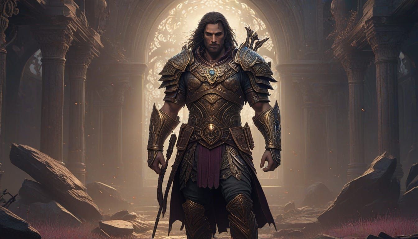 Warrior of the Mahabharat: Ancient Indian Armor in Dark Fant...