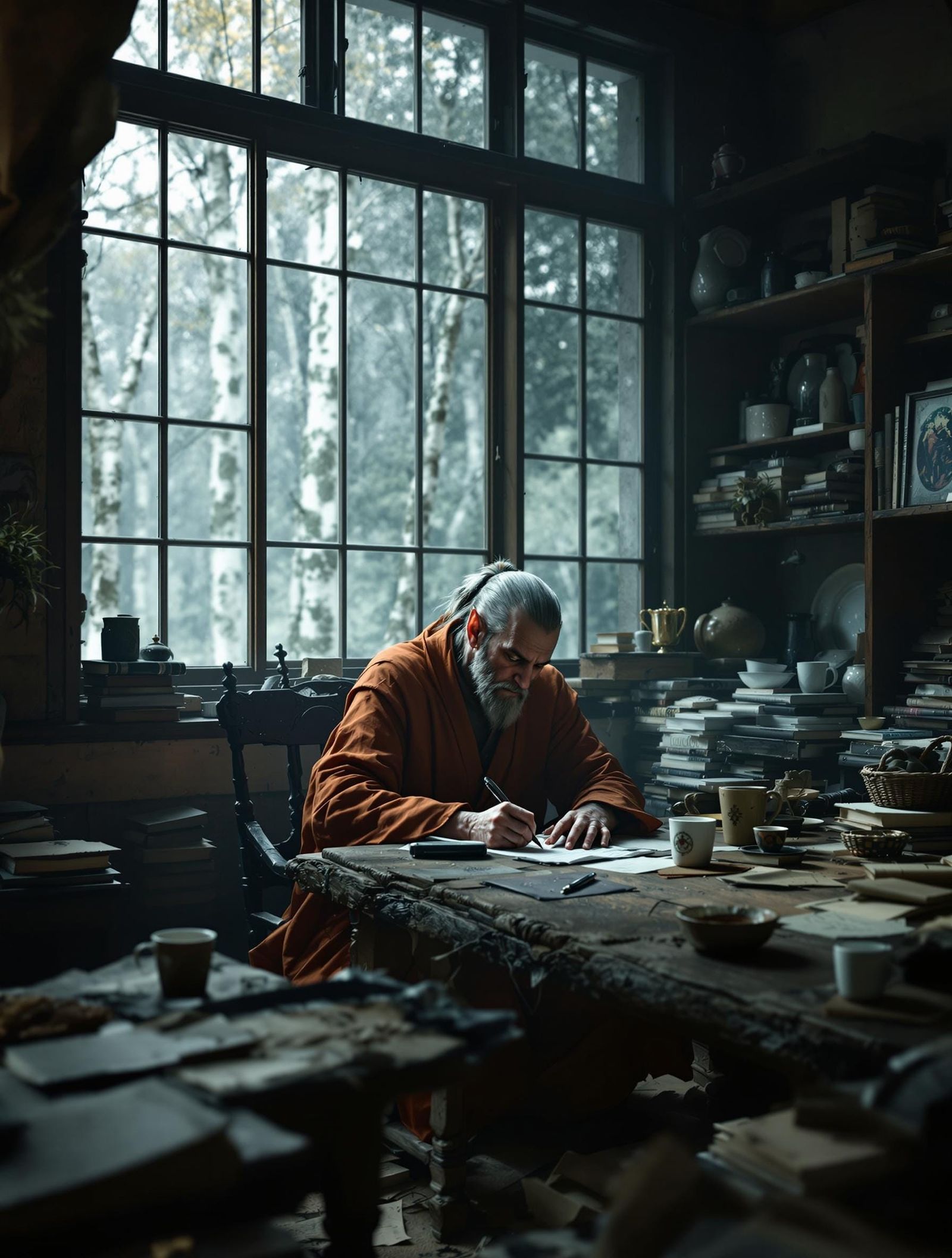 long view, storytelling, (RAW photo, 8k uhd, Analog style, Masterpiece, Best Quality, Highres:1.4), (dramatic, cinematic...