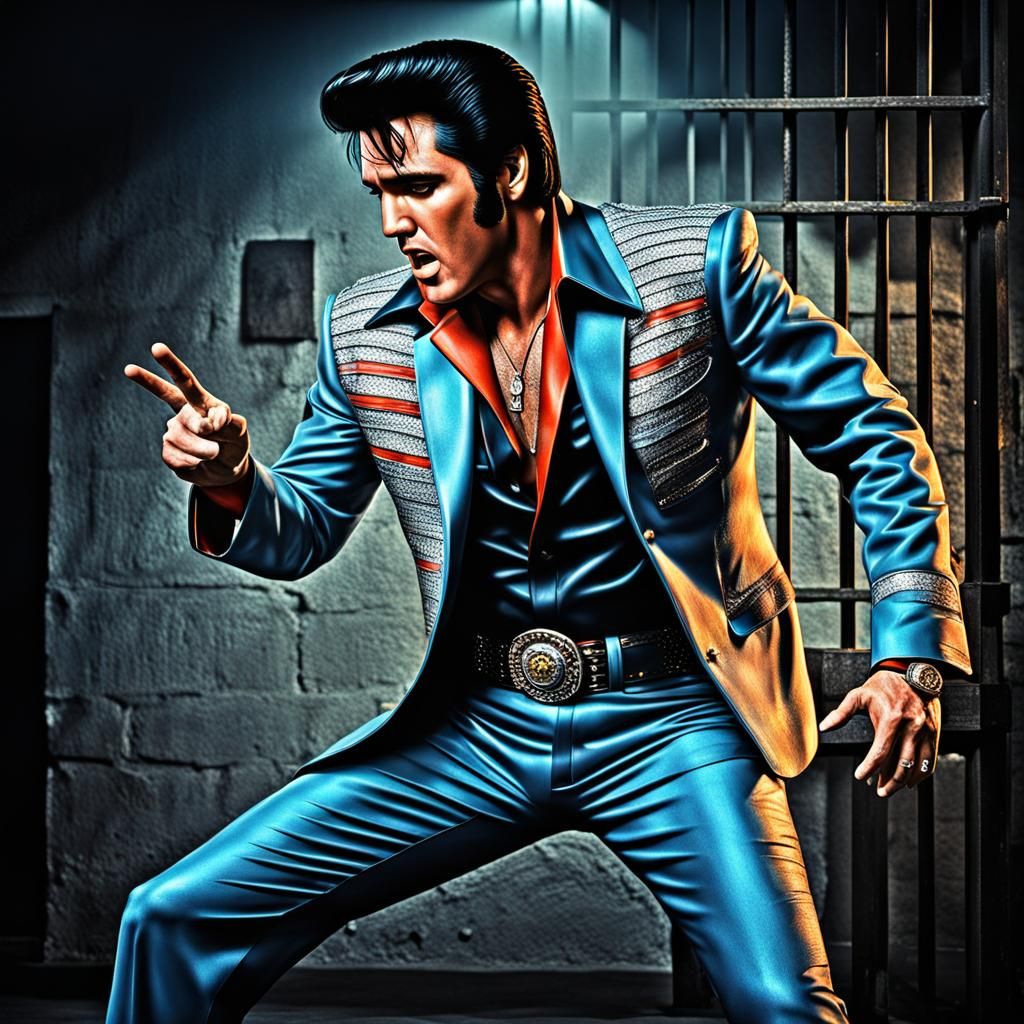 Elvis Presley Jailhouse Rock Performance