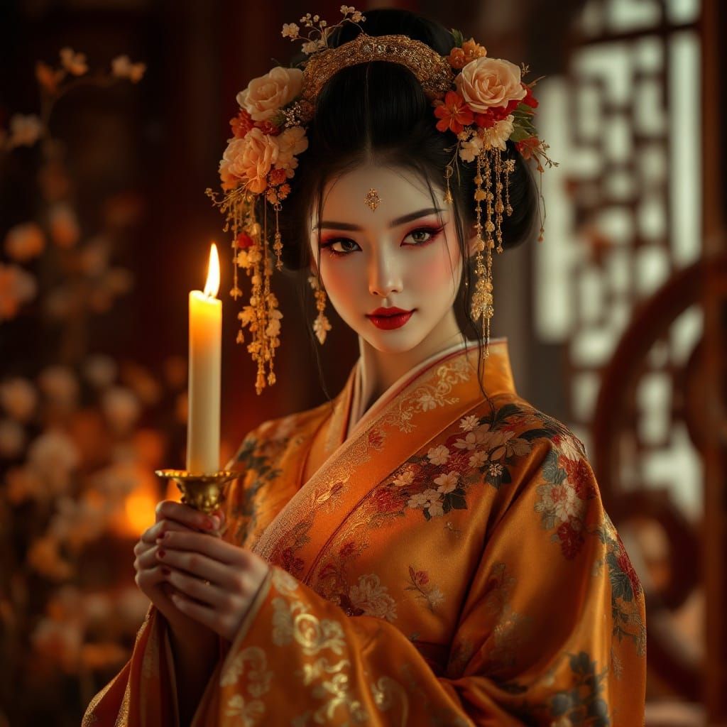 Candlelit Geisha