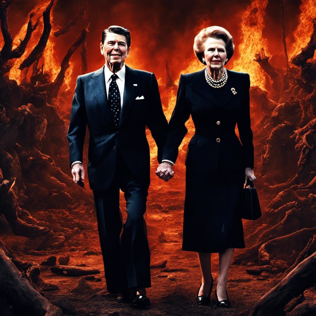 Reagan and Thatcher: A Dramatic Portrait in Hell
