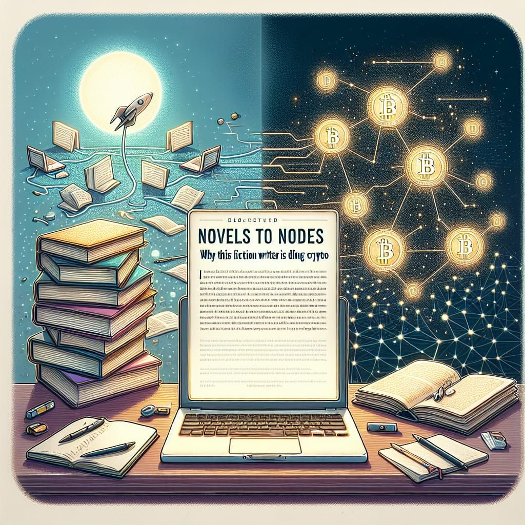 From Novels to Crypto: A Fiction Writer's Journey