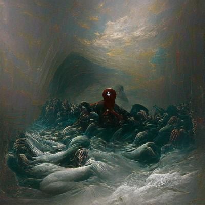Horrific Infinity in the Style of Gustave Doré