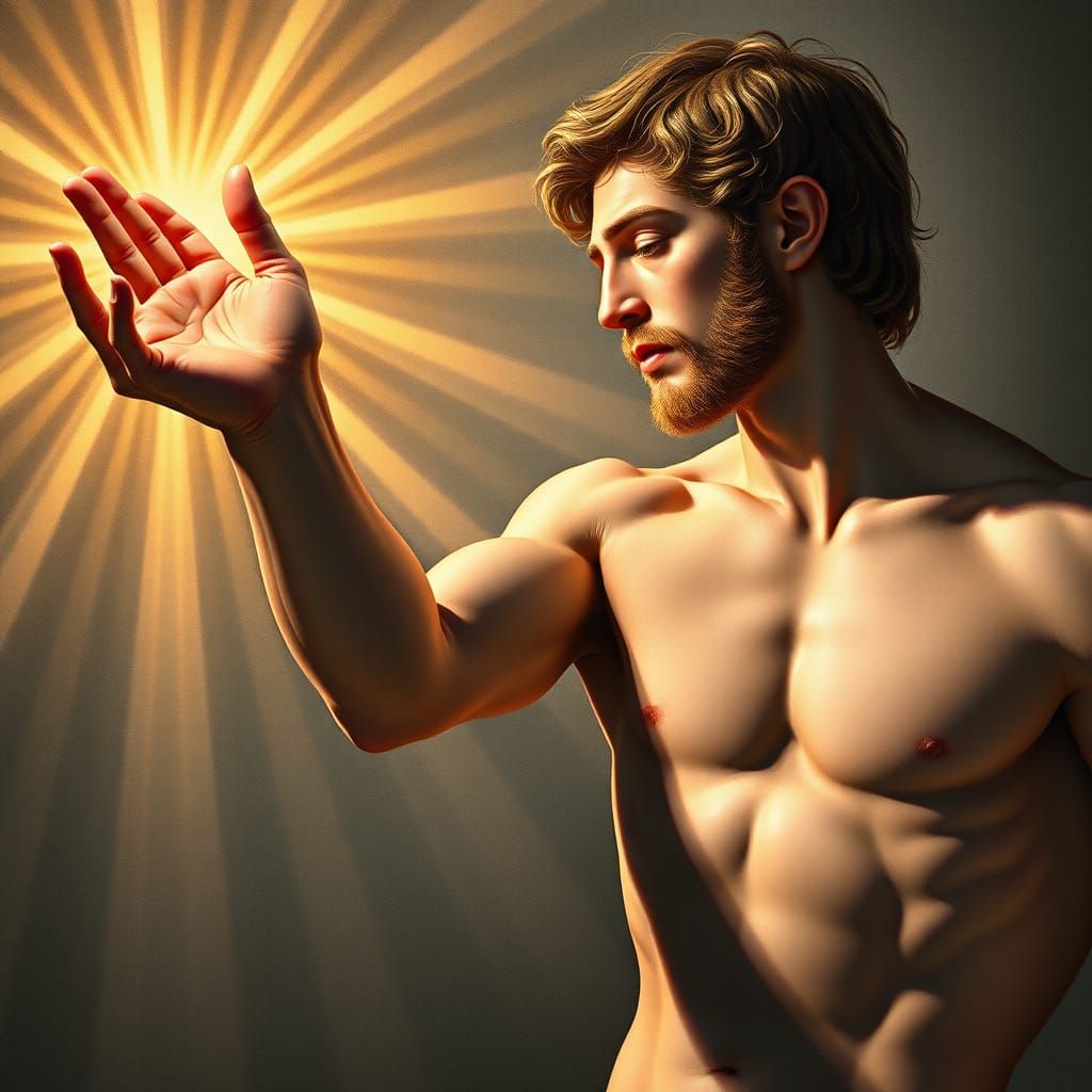 "The Creation of Adam" ( it was a matter of trial and error....