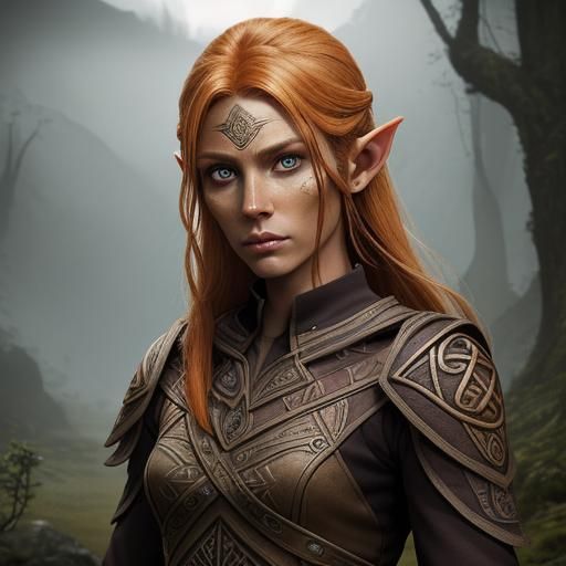 Bosmer female, essai xyz-xi
