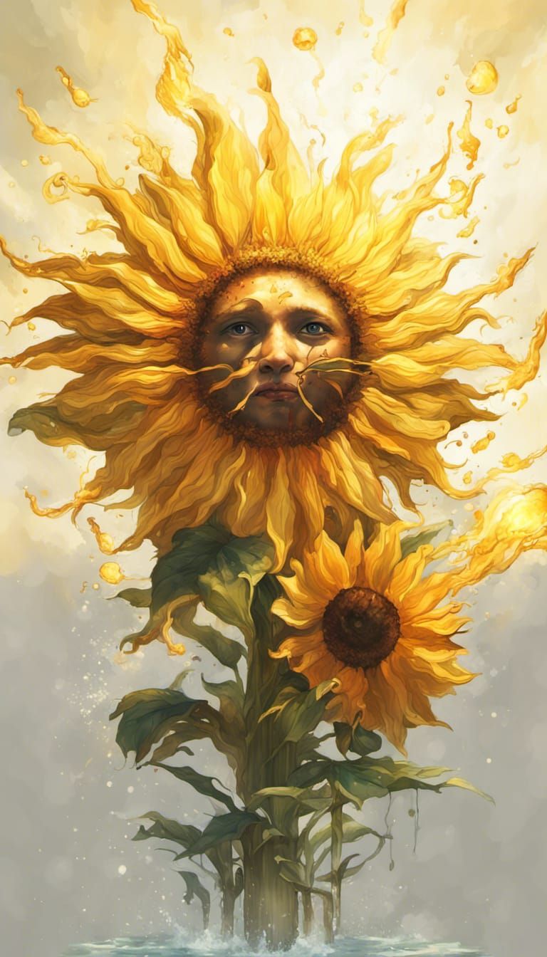 I Told You, If You Eat All Those Sunflower Seeds, You Would Turn Into A Sunflower