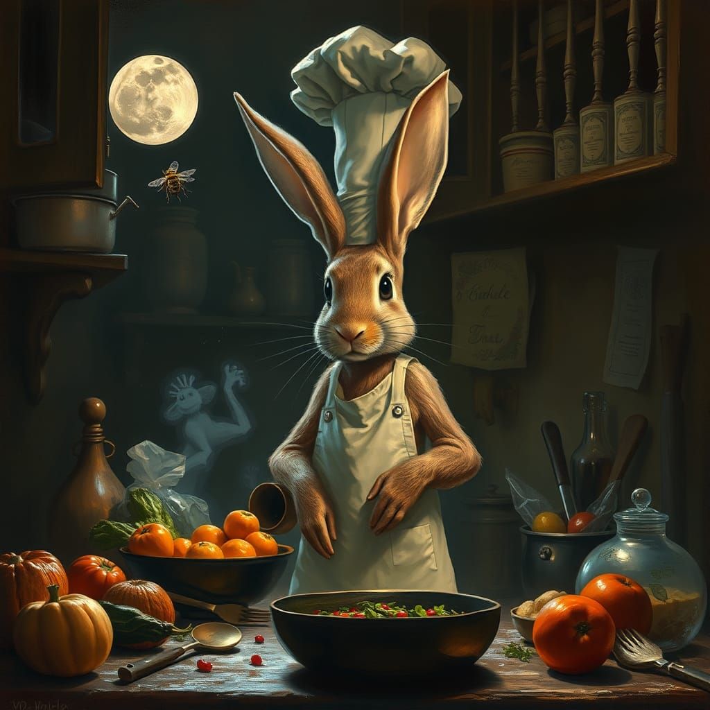 Rabbit Chef's Midnight Culinary Prophecy