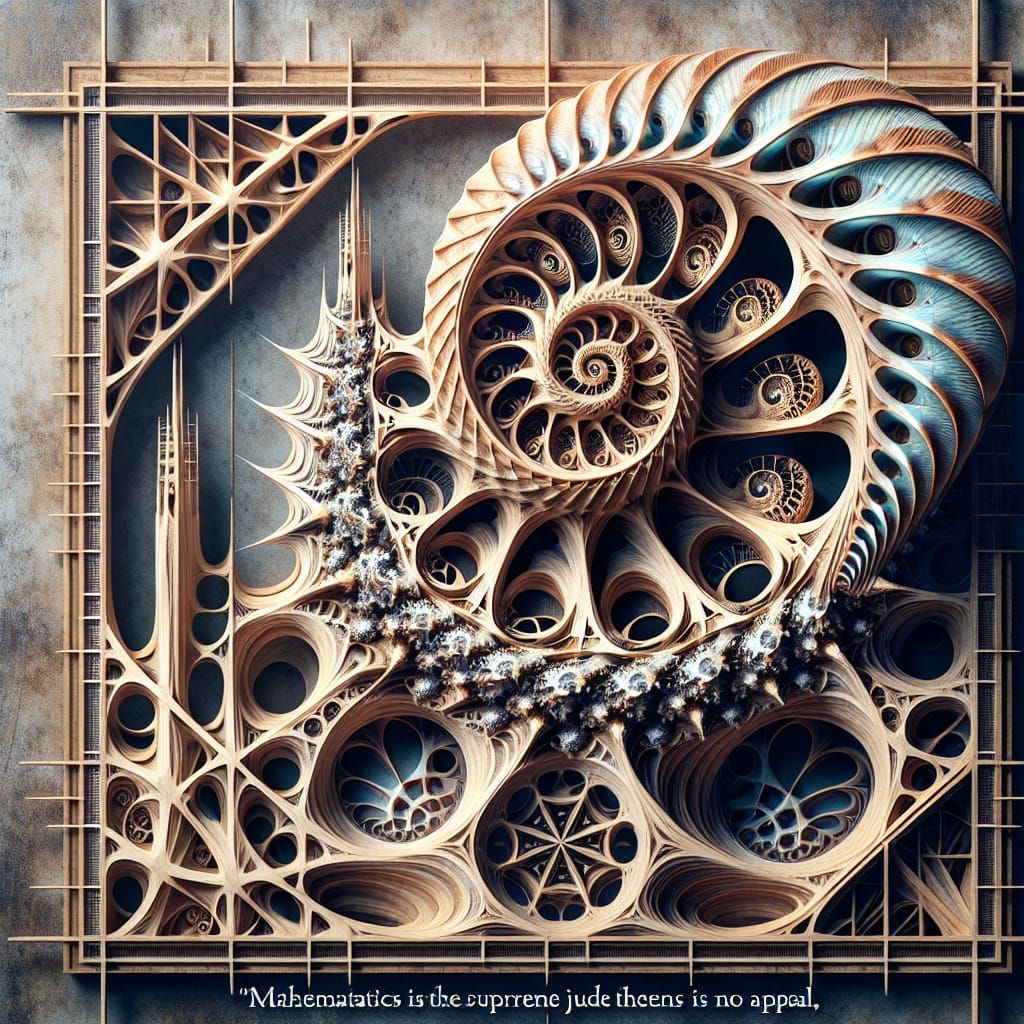 "Mathematics is the supreme judge; from its decisions there ...