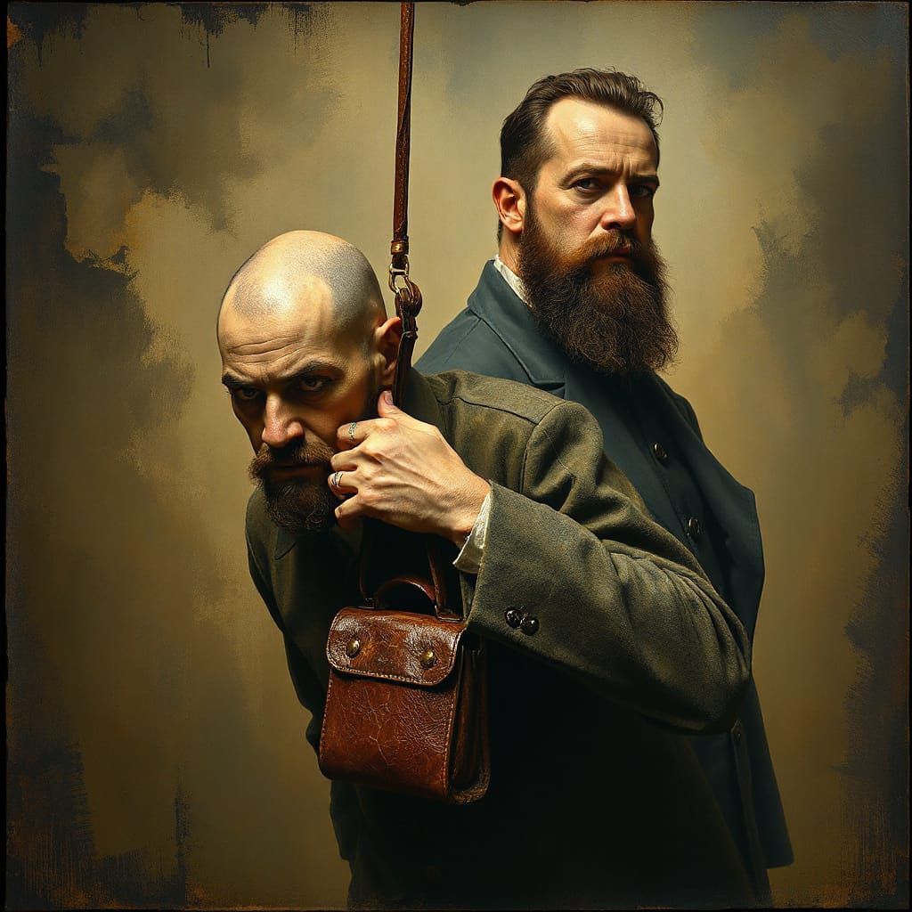 Goldenmouth Pursues Dostoevsky in Haunting Otto Dix Style