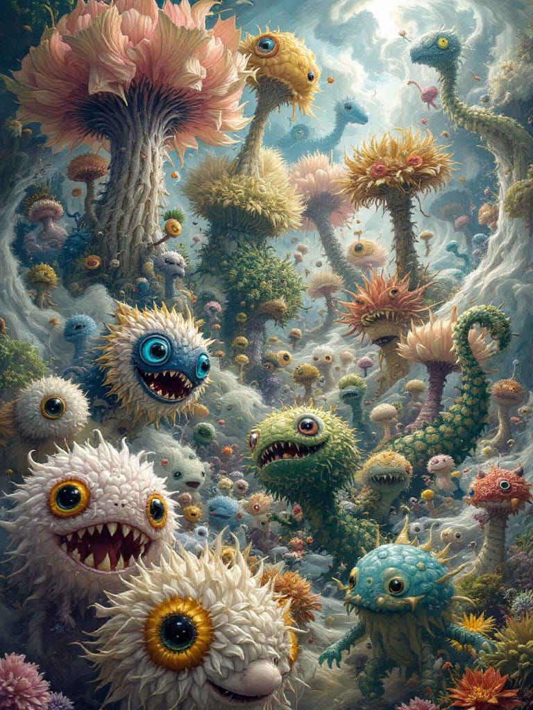 Xylyl Mushpetallic Kergofrill Hybrids with Petallic Ears