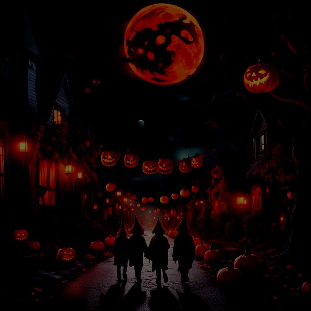 Halloween Night of Fright: Fantasy Concept Art