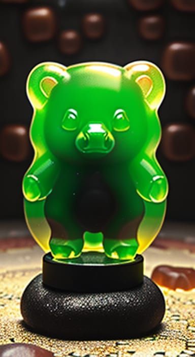 Gummy Bear Minotaur in Twilight Zone Labyrinth