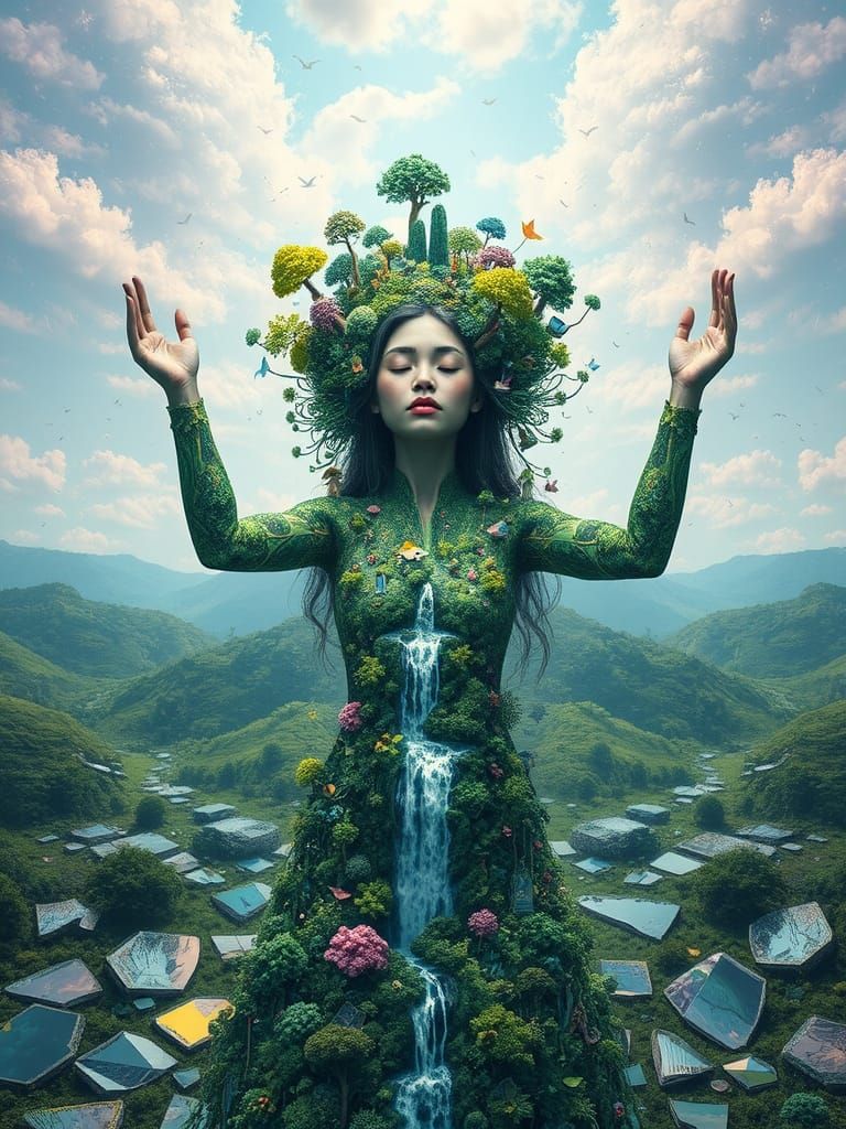 Princess of Whimsical Nature in Shattered Reality