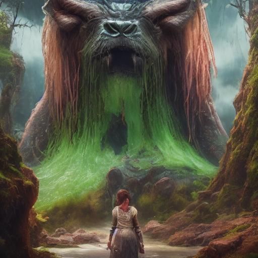 Viking Shield-Maiden Guiding Dead to Valhalla