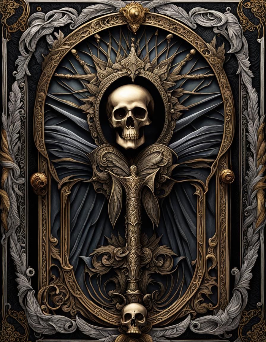 Tarot de Marseilles "Death" Card Illustration