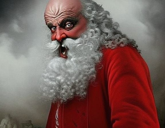 Demonic Santa Claus