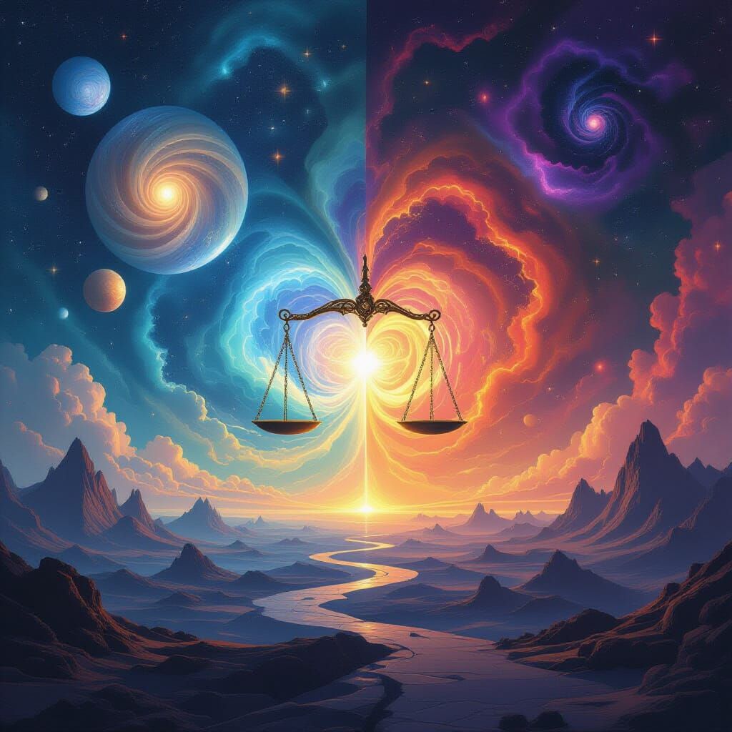 Cosmic Balance of Order and Chaos