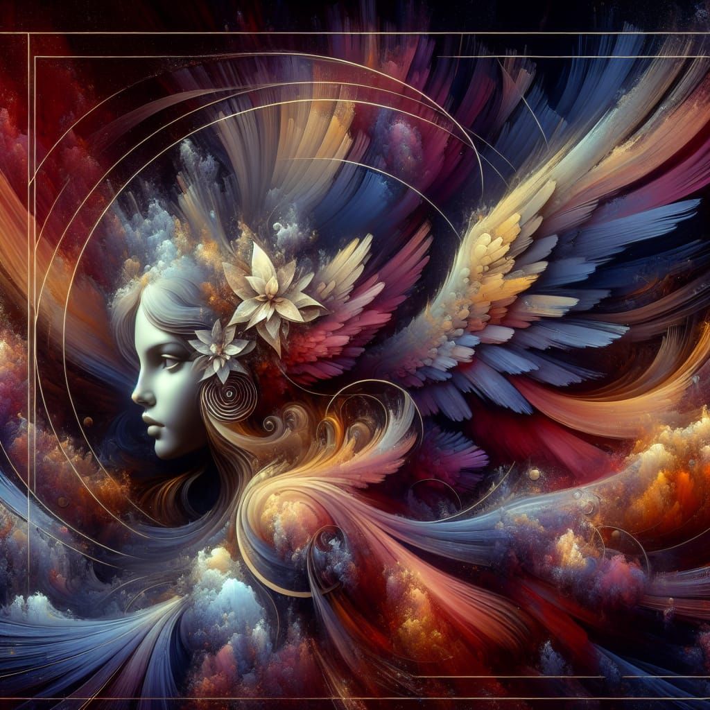 Archangel's Descendant: A Matte Painting Splash Screen