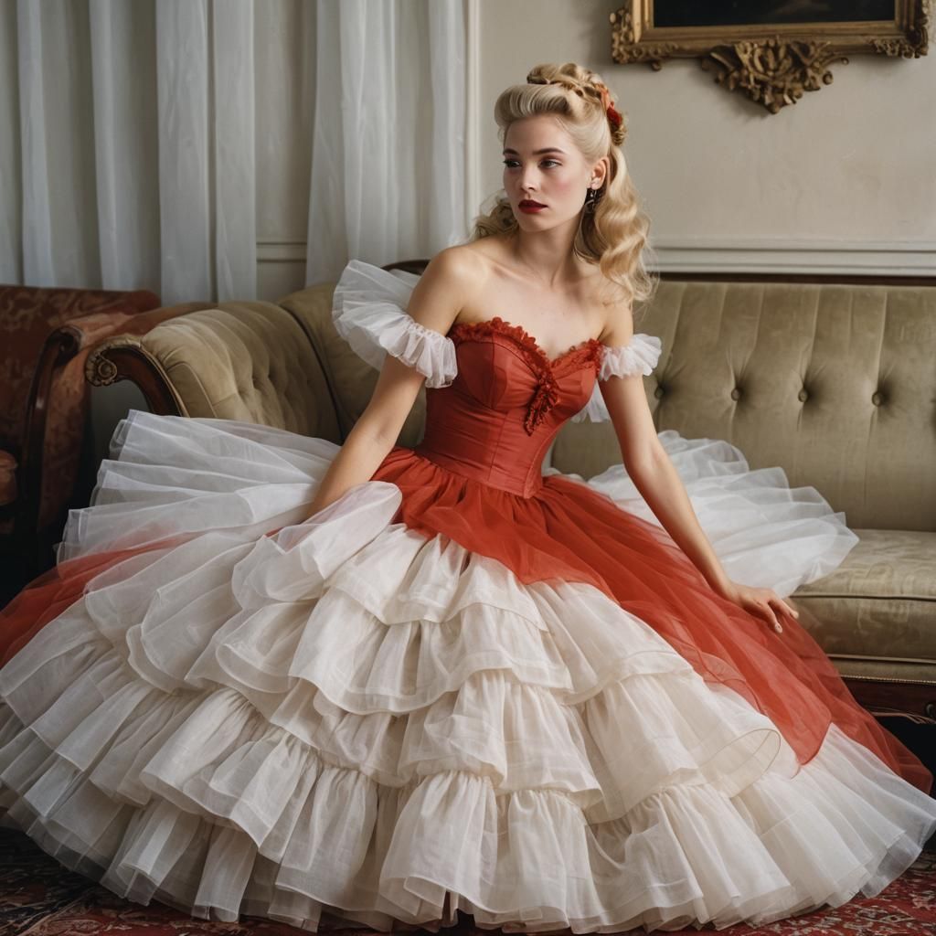 Petticoat collection: Softness of tulle