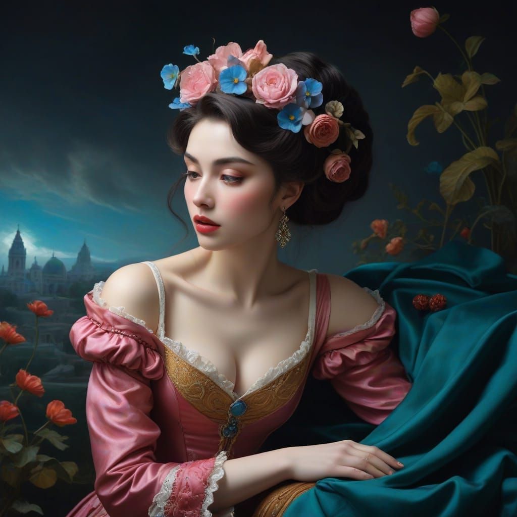 Ethereal Dreamscapes in Vibrant Color