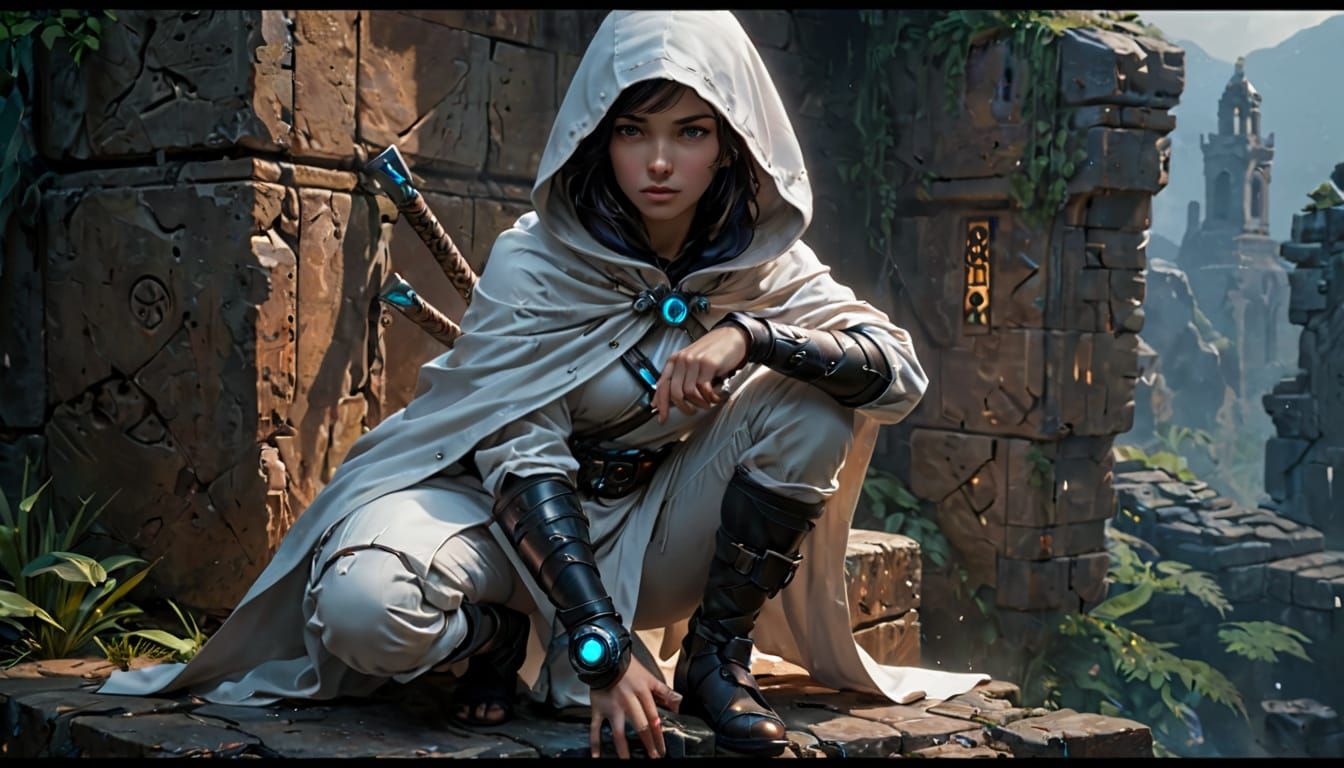 Ethereal Explorer Unveils Ancient Secrets