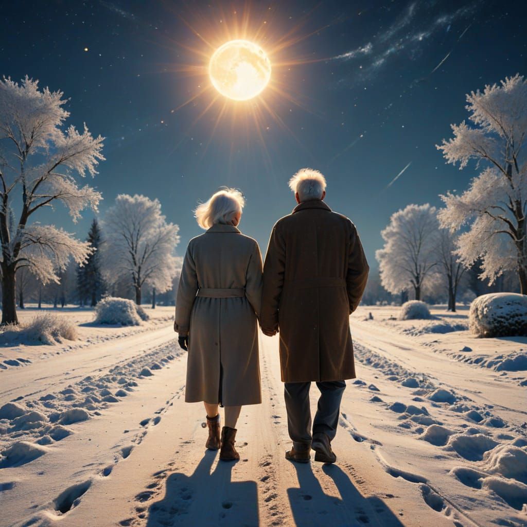 Summer Day and Winter Night Contrasted