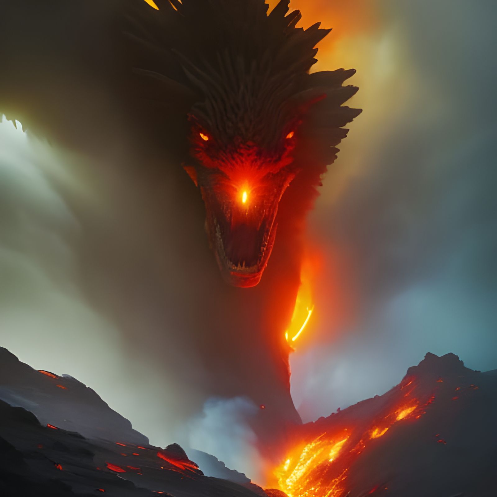 volcanic monster