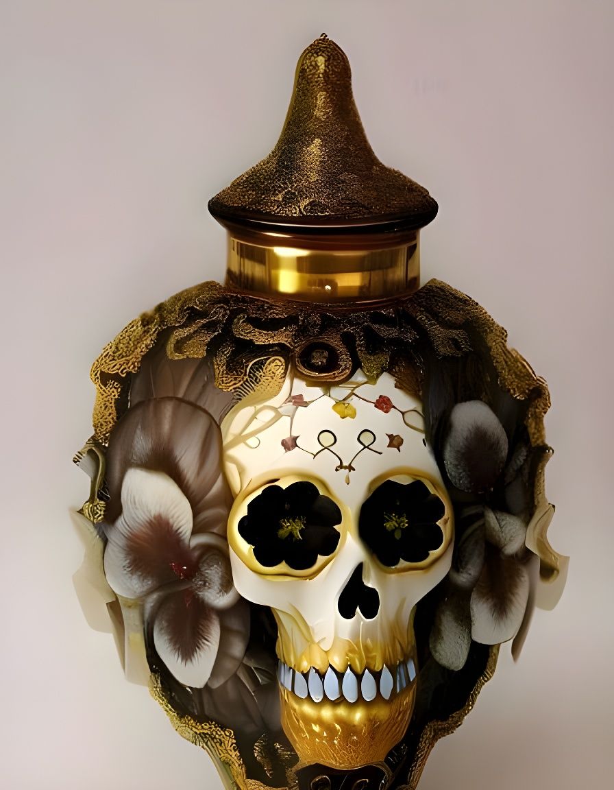 Abstract AI Interpretation of an Empty Prompt