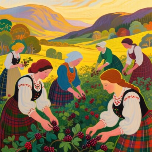 September afternoon by the Ochil Hills