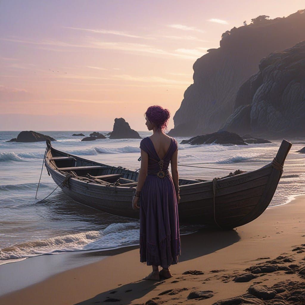 Mystical Celtic Goddess of the Dawn