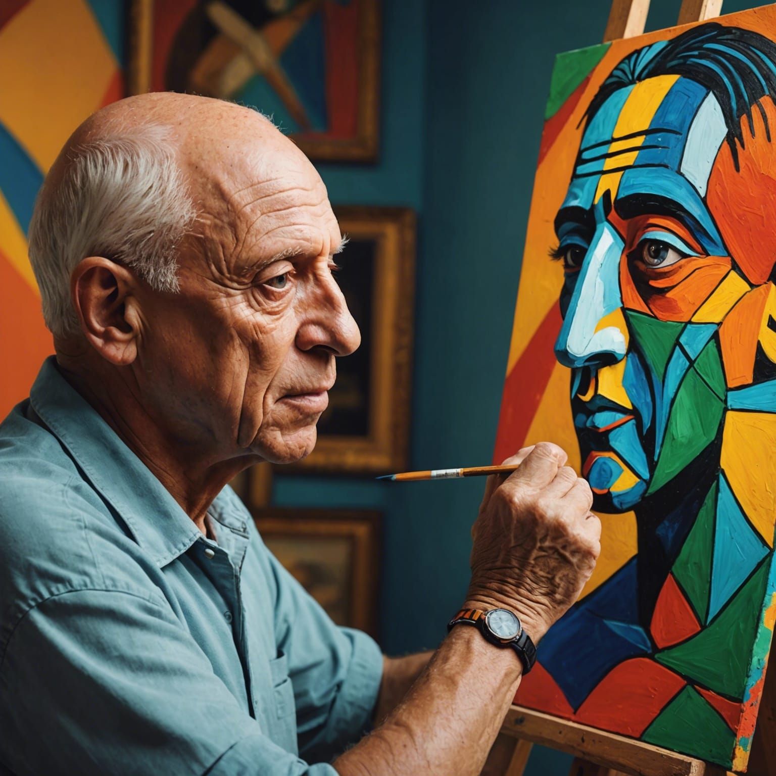 Hyperrealistic Painting: Artist's Final Creation in Splash A...