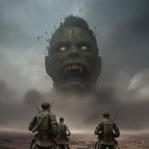 Attack on Titan Soldiers with Military Medals