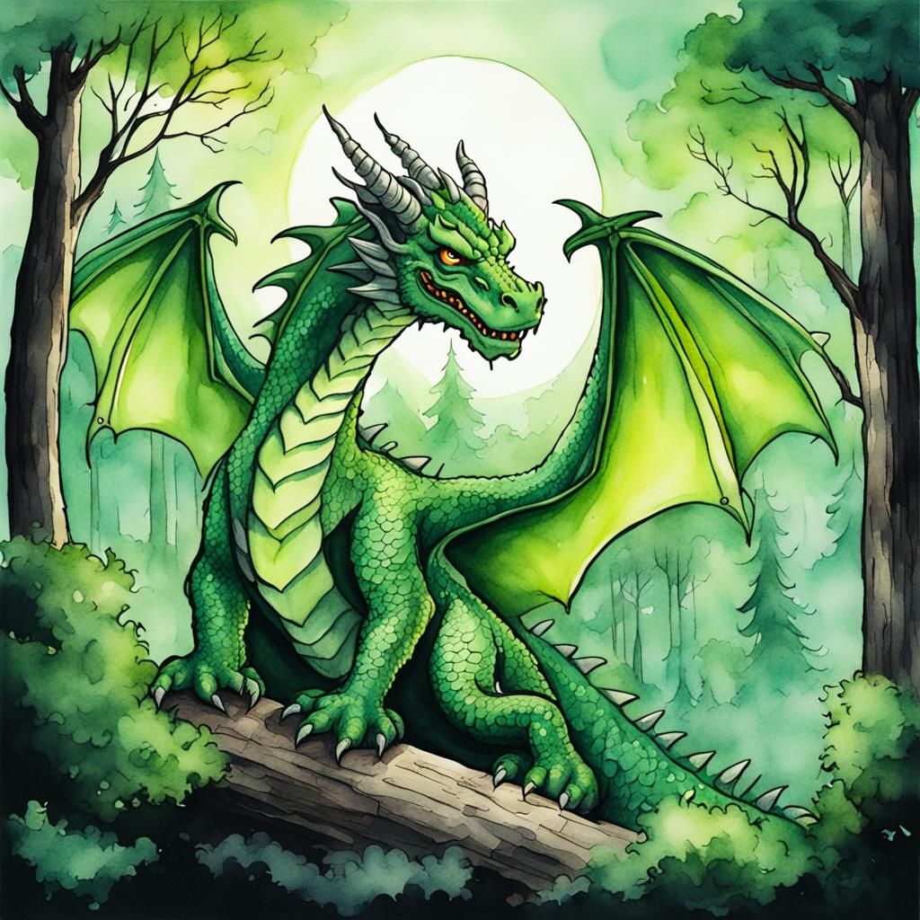 Dragon in the Forest