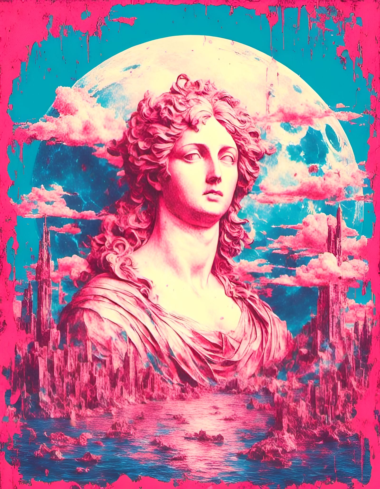 Renaissance Album Art in Macabre Style