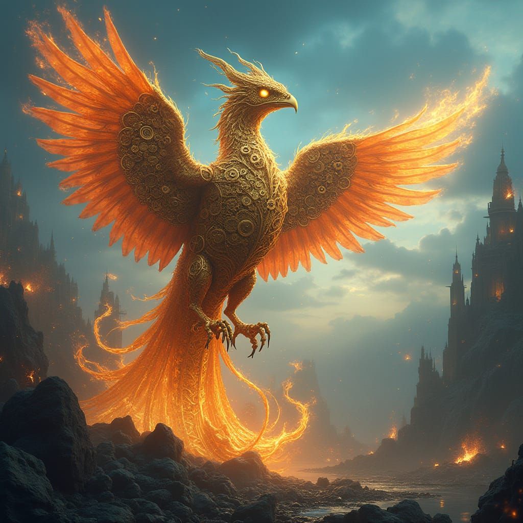 Clockwork Phoenix Ascends in Steampunk Fantasy
