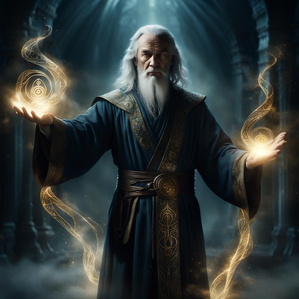 Arcane Mastery: The Sorcerer's Embrace