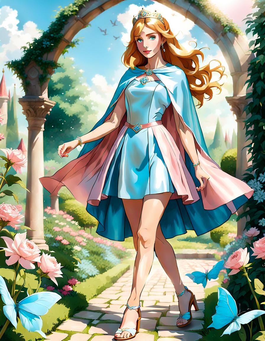 'A Beautiful Garden for the Princess'