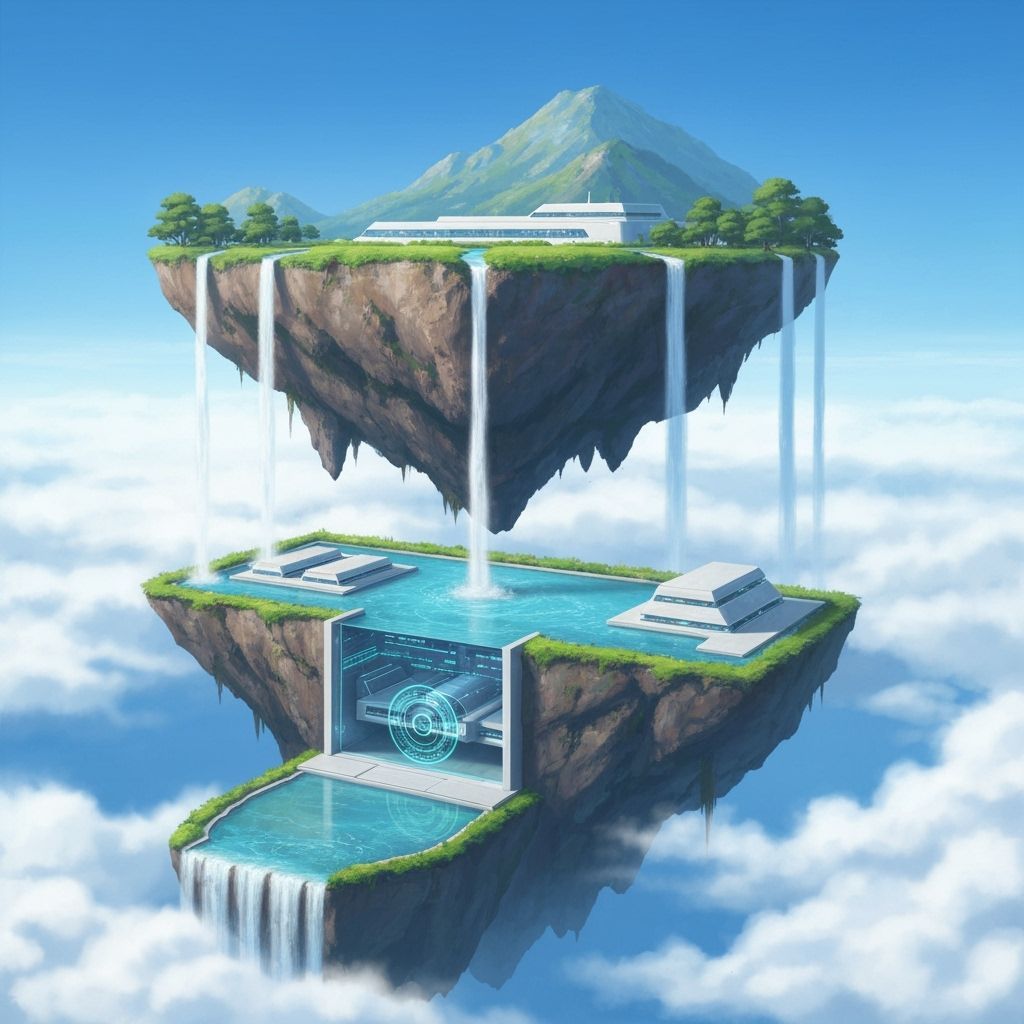 Floating Island Paradise Hides Rogue AI Base