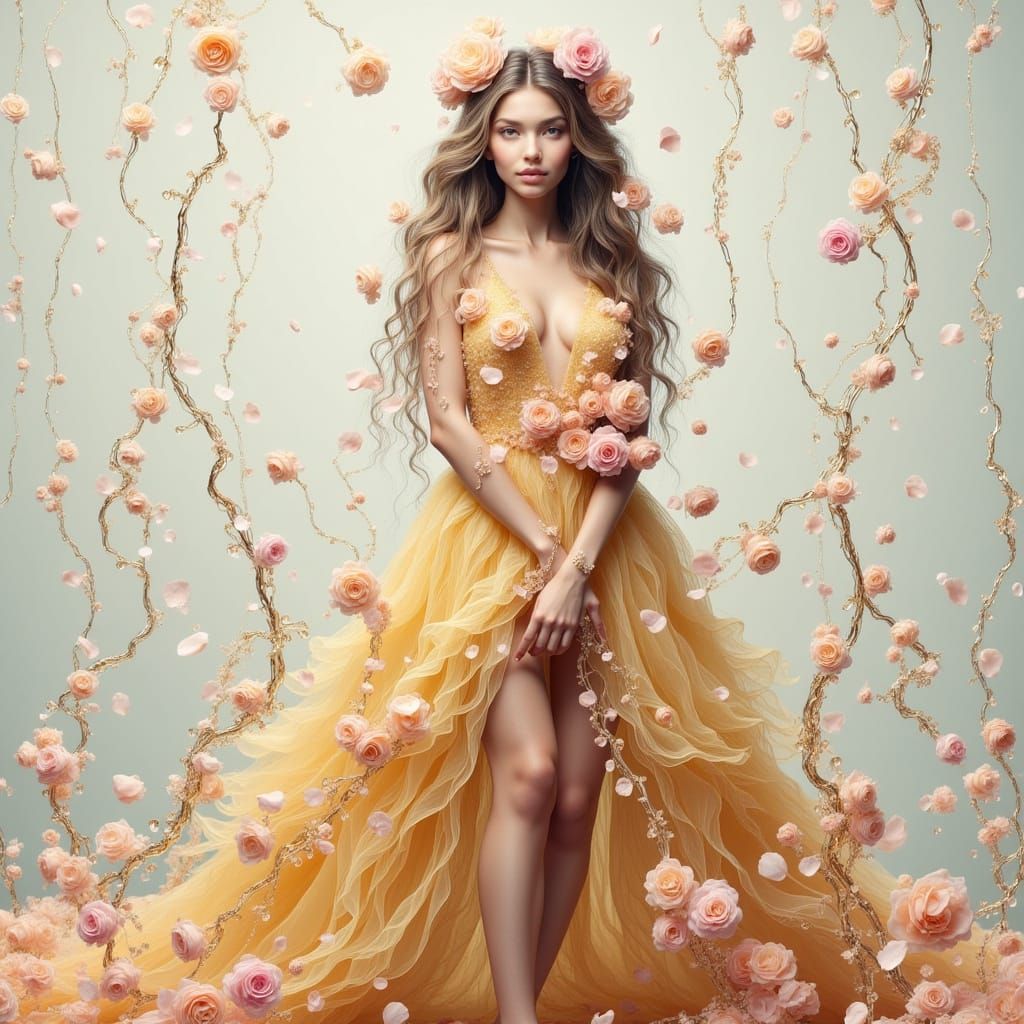 <lora:Magical Water Flux:1.0> A breathtaking image of a surr...