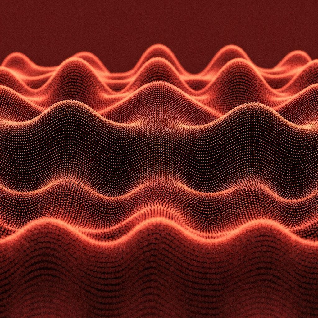 Flowing Geometric Particle 3D Tessellation